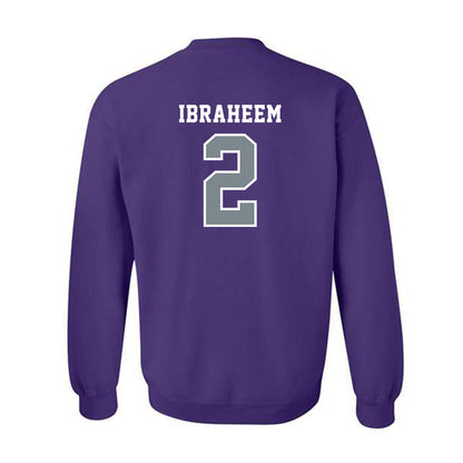 Central Arkansas - NCAA Men's Soccer : Faris Ibraheem - Classic Shersey Crewneck Sweatshirt-1