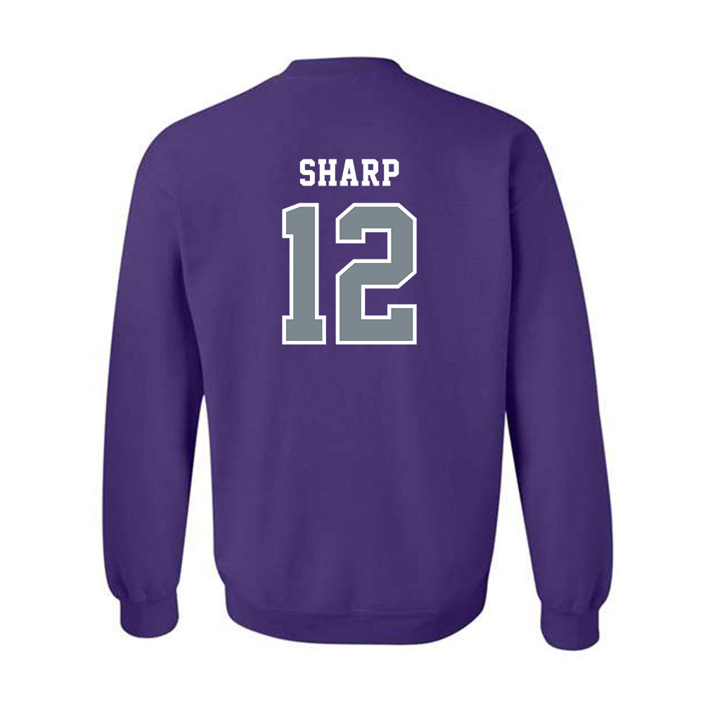 Central Arkansas - NCAA Beach Volleyball : Brooke Sharp - Classic Shersey Crewneck Sweatshirt-1
