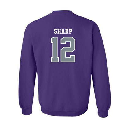 Central Arkansas - NCAA Beach Volleyball : Brooke Sharp - Classic Shersey Crewneck Sweatshirt-1