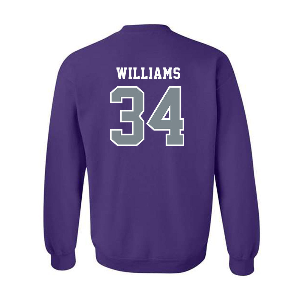 Central Arkansas - NCAA Football : Ashtyn Williams - Classic Shersey Crewneck Sweatshirt-1