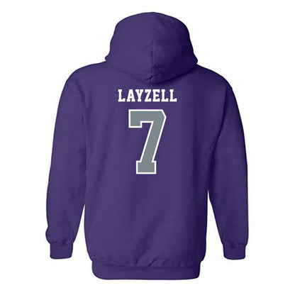 Central Arkansas - NCAA Beach Volleyball : Ella Layzell - Classic Shersey Hooded Sweatshirt-1