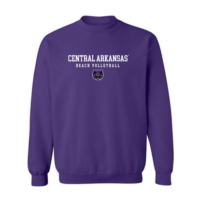 Central Arkansas - NCAA Beach Volleyball : Anna Linskey - Classic Shersey Crewneck Sweatshirt-0