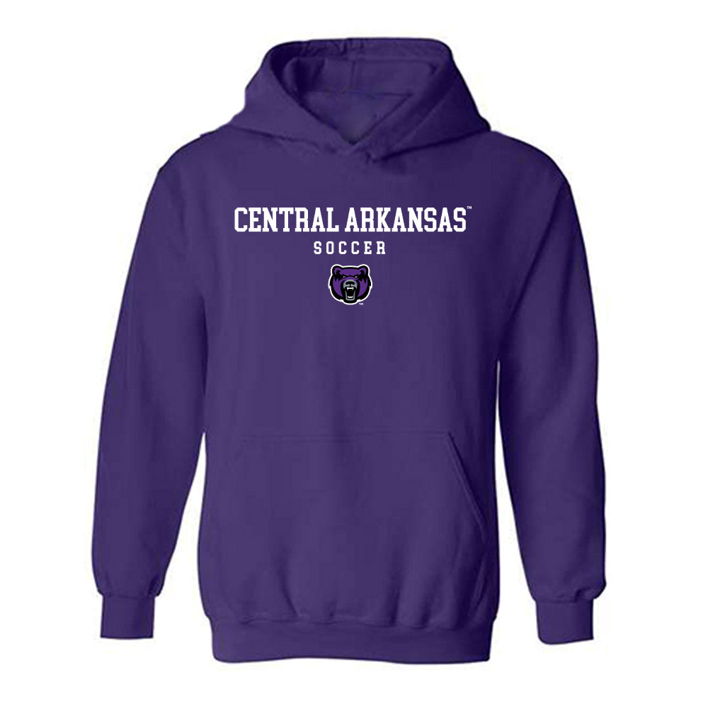 Central Arkansas - NCAA Men's Soccer : Faris Ibraheem - Classic Shersey Hooded Sweatshirt-0