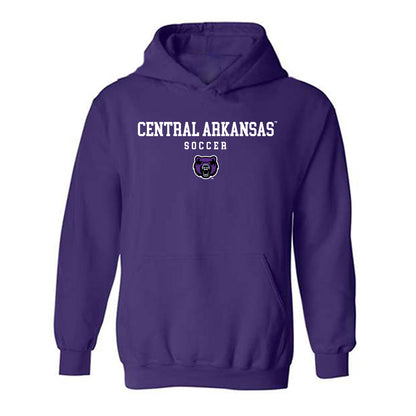 Central Arkansas - NCAA Men's Soccer : Faris Ibraheem - Classic Shersey Hooded Sweatshirt-0