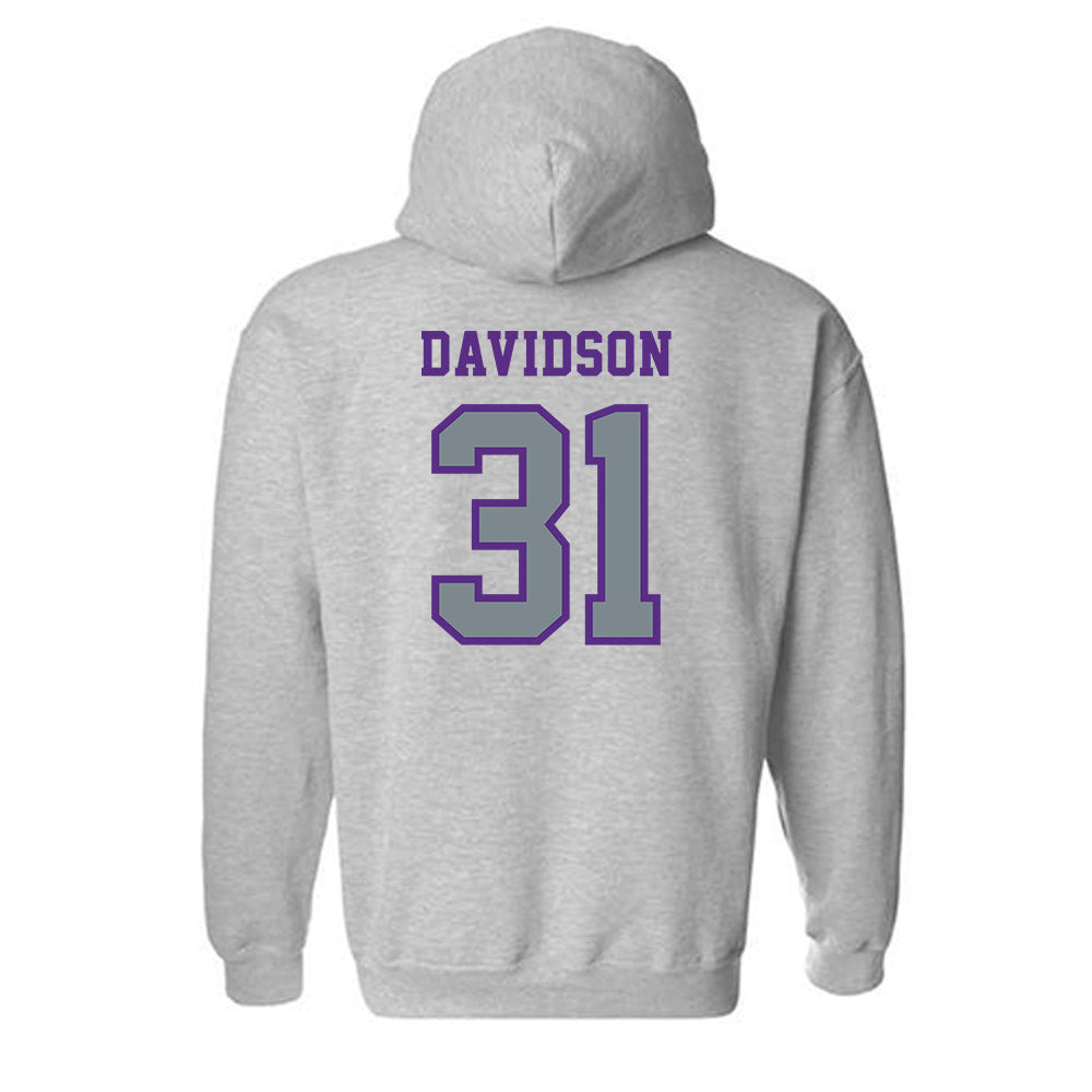 Central Arkansas - NCAA Football : Desmond Davidson - Classic Shersey Hooded Sweatshirt-1