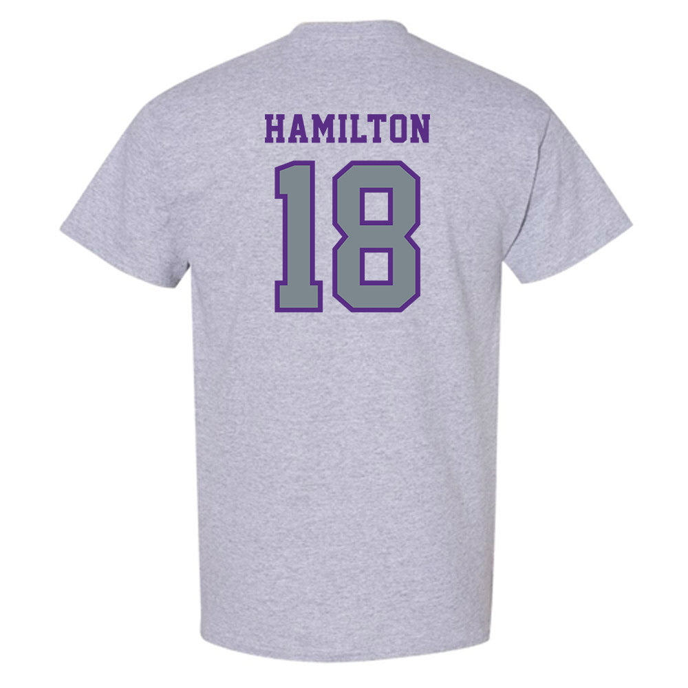 Central Arkansas - NCAA Baseball : Denver Hamilton - Classic Shersey T-Shirt-1