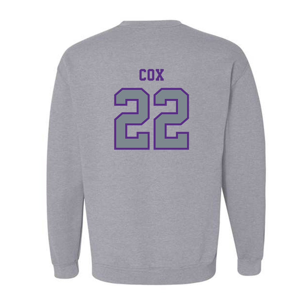 Central Arkansas - NCAA Women's Basketball : Alivia Cox - Classic Shersey Crewneck Sweatshirt-1