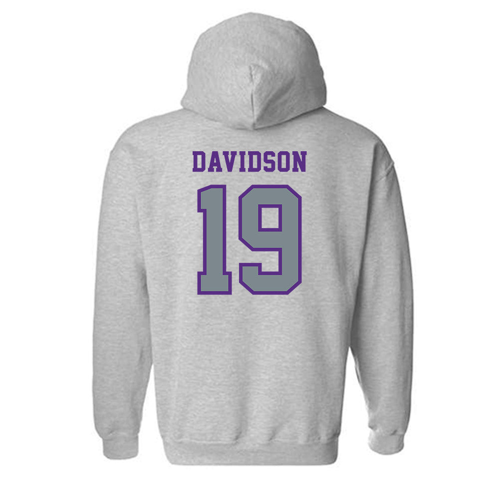 Central Arkansas - NCAA Football : Desmond Davidson - Classic Shersey Hooded Sweatshirt-1