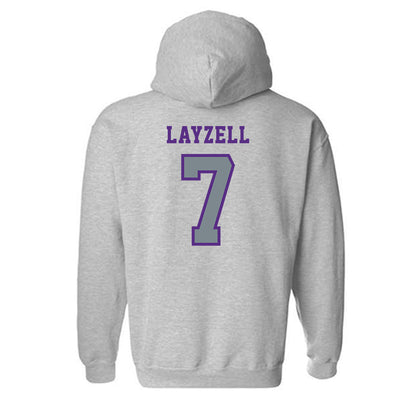 Central Arkansas - NCAA Beach Volleyball : Ella Layzell - Classic Shersey Hooded Sweatshirt-1