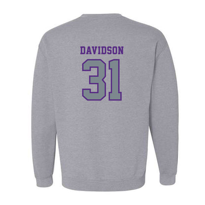 Central Arkansas - NCAA Football : Desmond Davidson - Classic Shersey Crewneck Sweatshirt-1