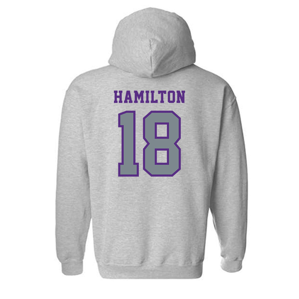 Central Arkansas - NCAA Baseball : Denver Hamilton - Classic Shersey Hooded Sweatshirt-1