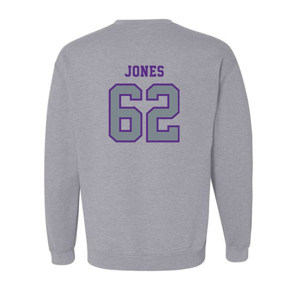 Central Arkansas - NCAA Football : Caleb Jones - Classic Shersey Crewneck Sweatshirt-1