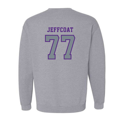 Central Arkansas - NCAA Football : Lane Jeffcoat - Classic Shersey Crewneck Sweatshirt-1