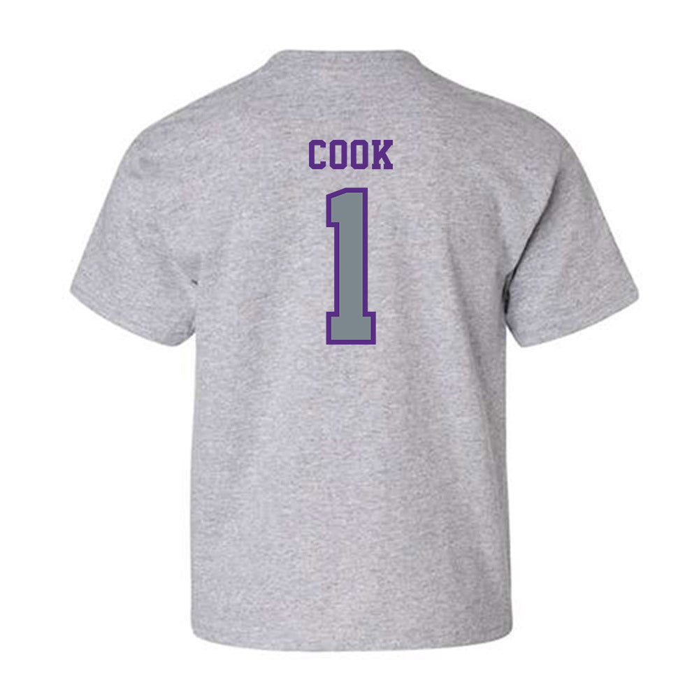 Central Arkansas - NCAA Women's Basketball : Jenna Cook - Classic Shersey Youth T-Shirt-1