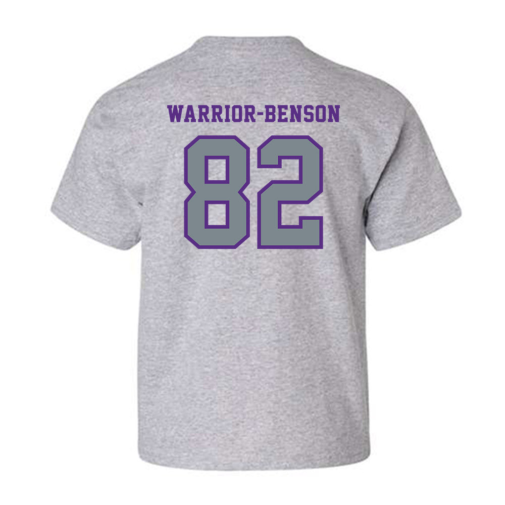 Central Arkansas - NCAA Football : Josiah Warrior-Benson - Classic Shersey Youth T-Shirt-1