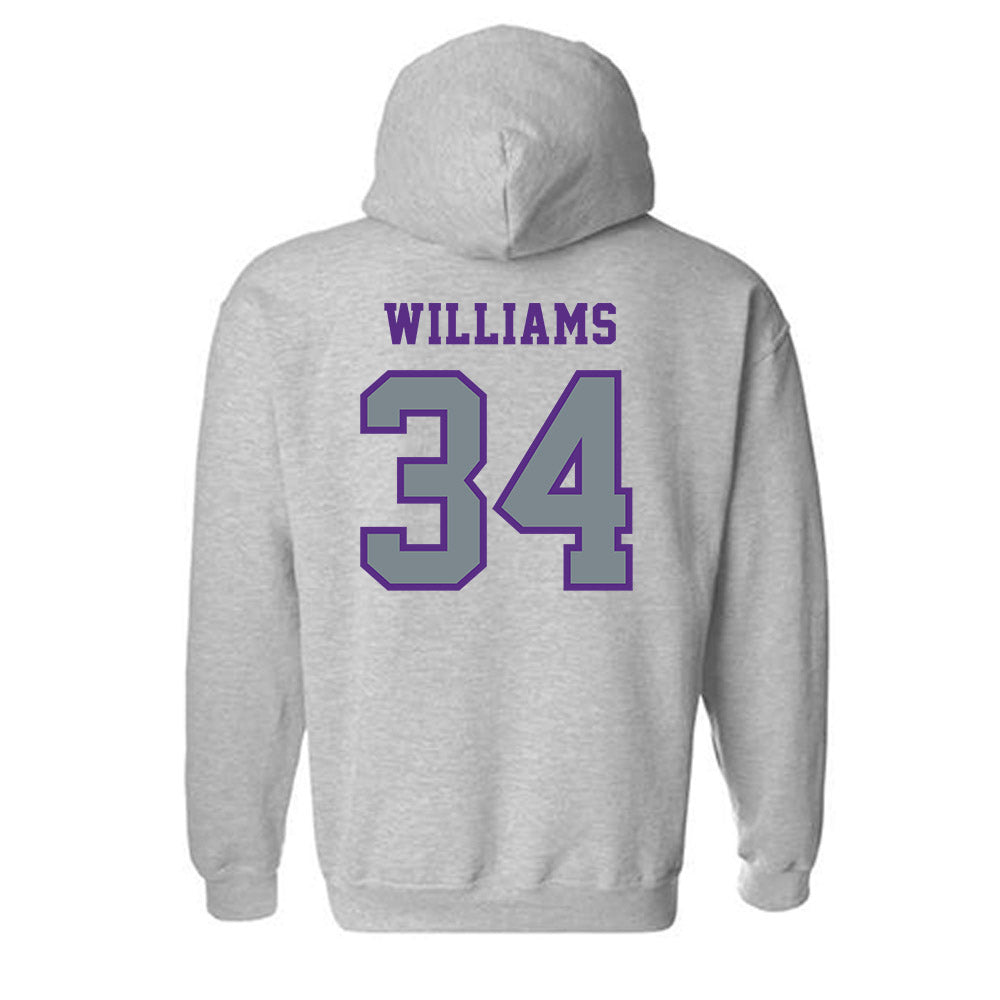 Central Arkansas - NCAA Football : Ashtyn Williams - Classic Shersey Hooded Sweatshirt-1