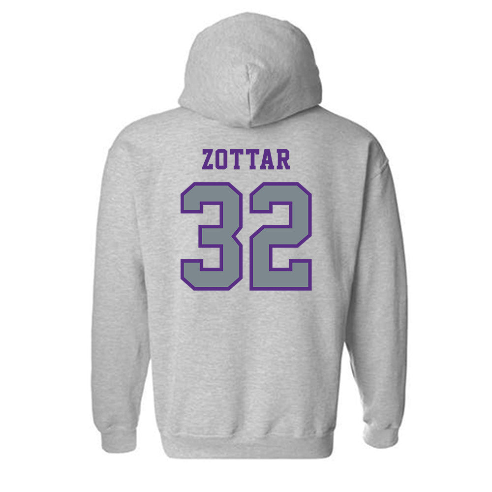 Central Arkansas - NCAA Baseball : Andrew Zottar - Classic Shersey Hooded Sweatshirt-1