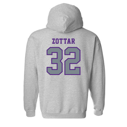 Central Arkansas - NCAA Baseball : Andrew Zottar - Classic Shersey Hooded Sweatshirt-1
