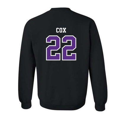 Central Arkansas - NCAA Women's Basketball : Alivia Cox - Classic Shersey Crewneck Sweatshirt-1