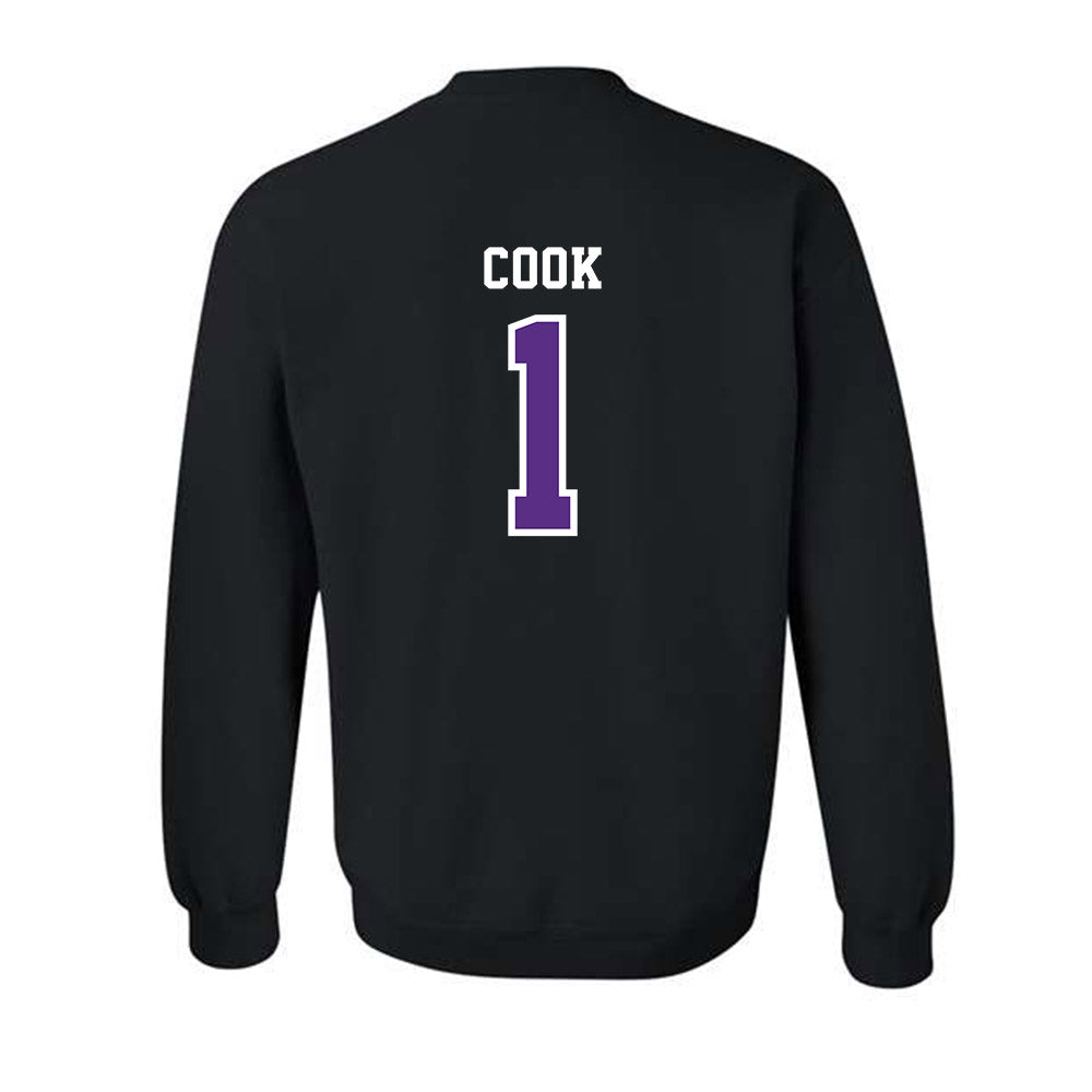 Central Arkansas - NCAA Women's Basketball : Jenna Cook - Classic Shersey Crewneck Sweatshirt-1