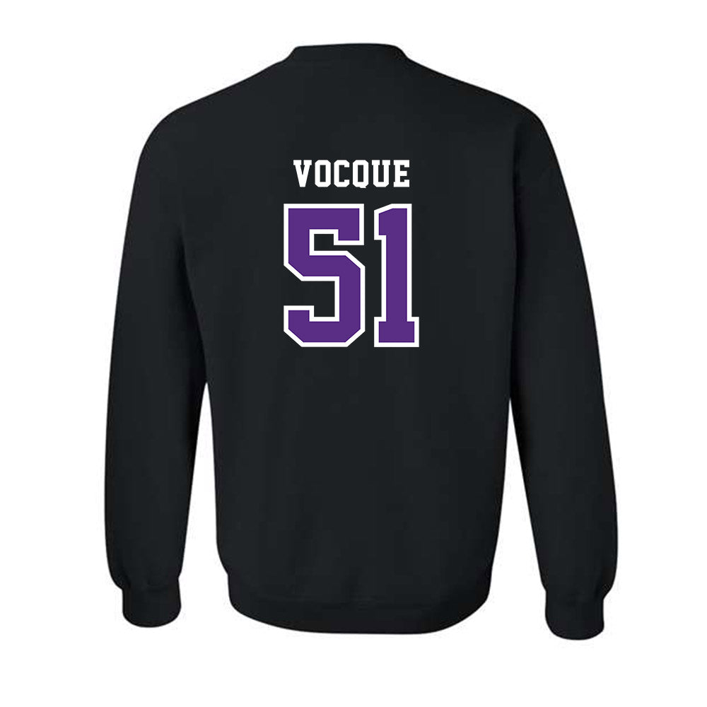 Central Arkansas - NCAA Football : Kyle Vocque - Classic Shersey Crewneck Sweatshirt-1