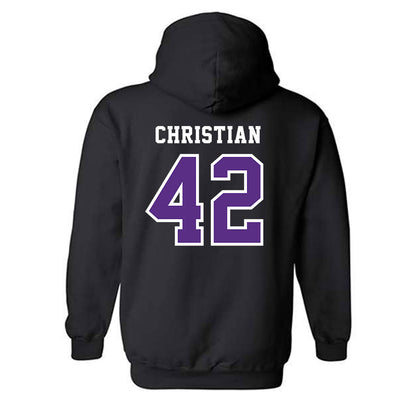 Central Arkansas - NCAA Softball : Renee Christian - Classic Shersey Hooded Sweatshirt-1