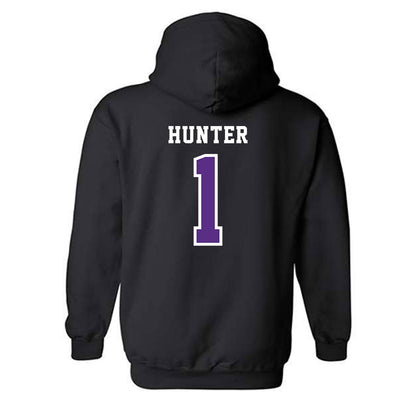 Central Arkansas - NCAA Men's Basketball : Camren Hunter - Classic Shersey Hooded Sweatshirt-1