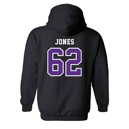 Central Arkansas - NCAA Football : Caleb Jones - Classic Shersey Hooded Sweatshirt-1