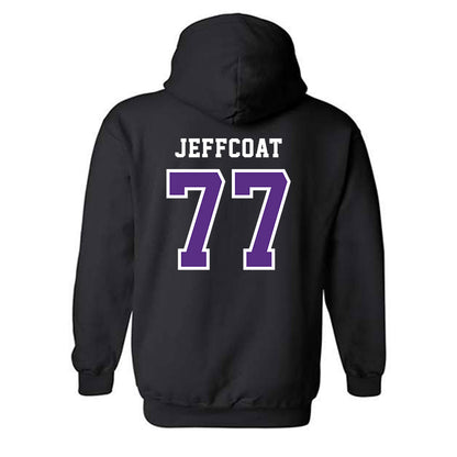 Central Arkansas - NCAA Football : Lane Jeffcoat - Classic Shersey Hooded Sweatshirt-1