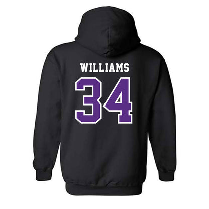 Central Arkansas - NCAA Football : Ashtyn Williams - Classic Shersey Hooded Sweatshirt-1