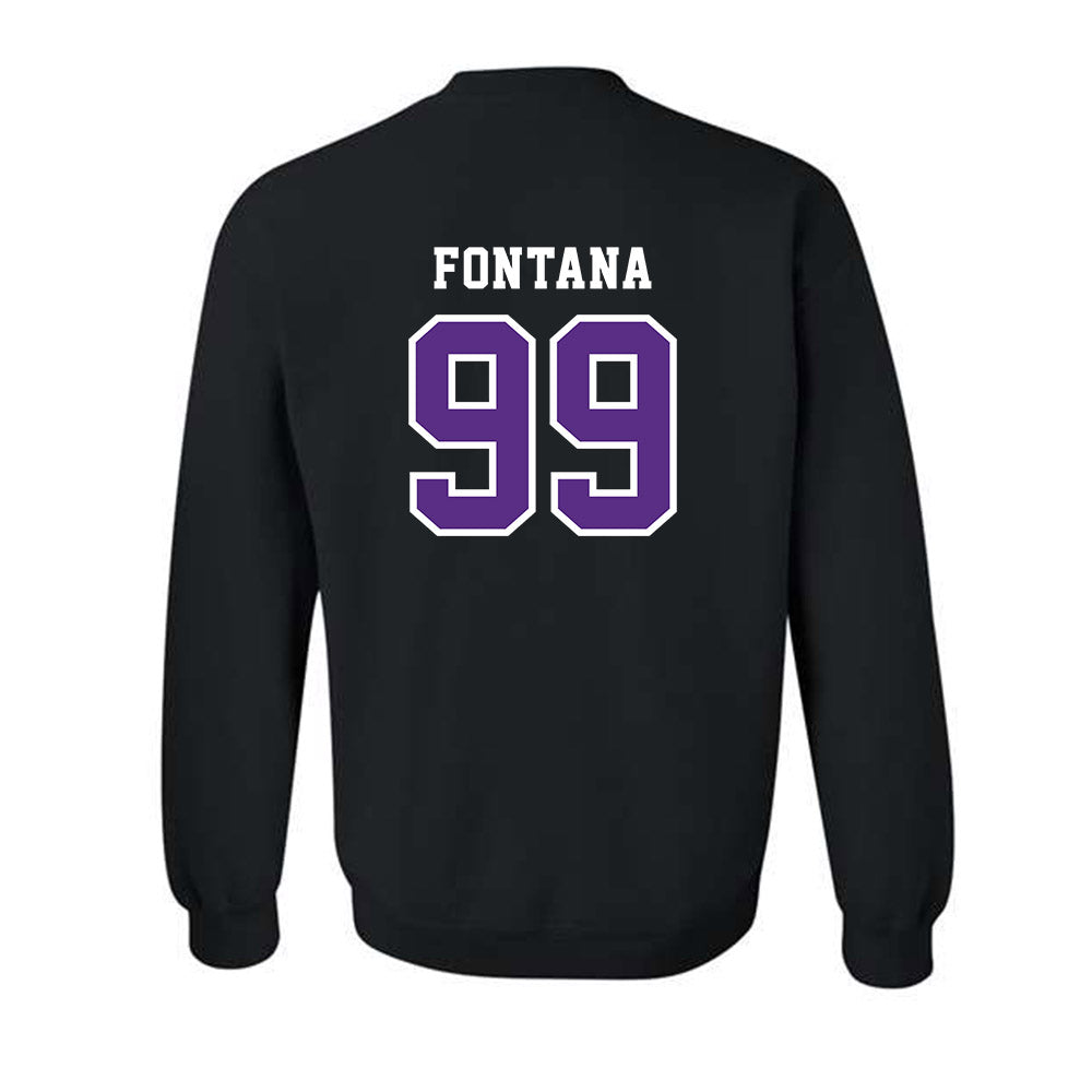 Central Arkansas - NCAA Men's Soccer : Pietro Fontana - Classic Shersey Crewneck Sweatshirt-1