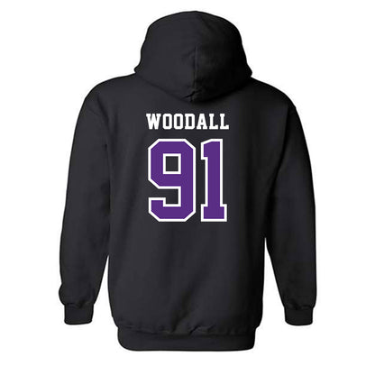Central Arkansas - NCAA Football : JaBreal Woodall - Classic Shersey Hooded Sweatshirt-1