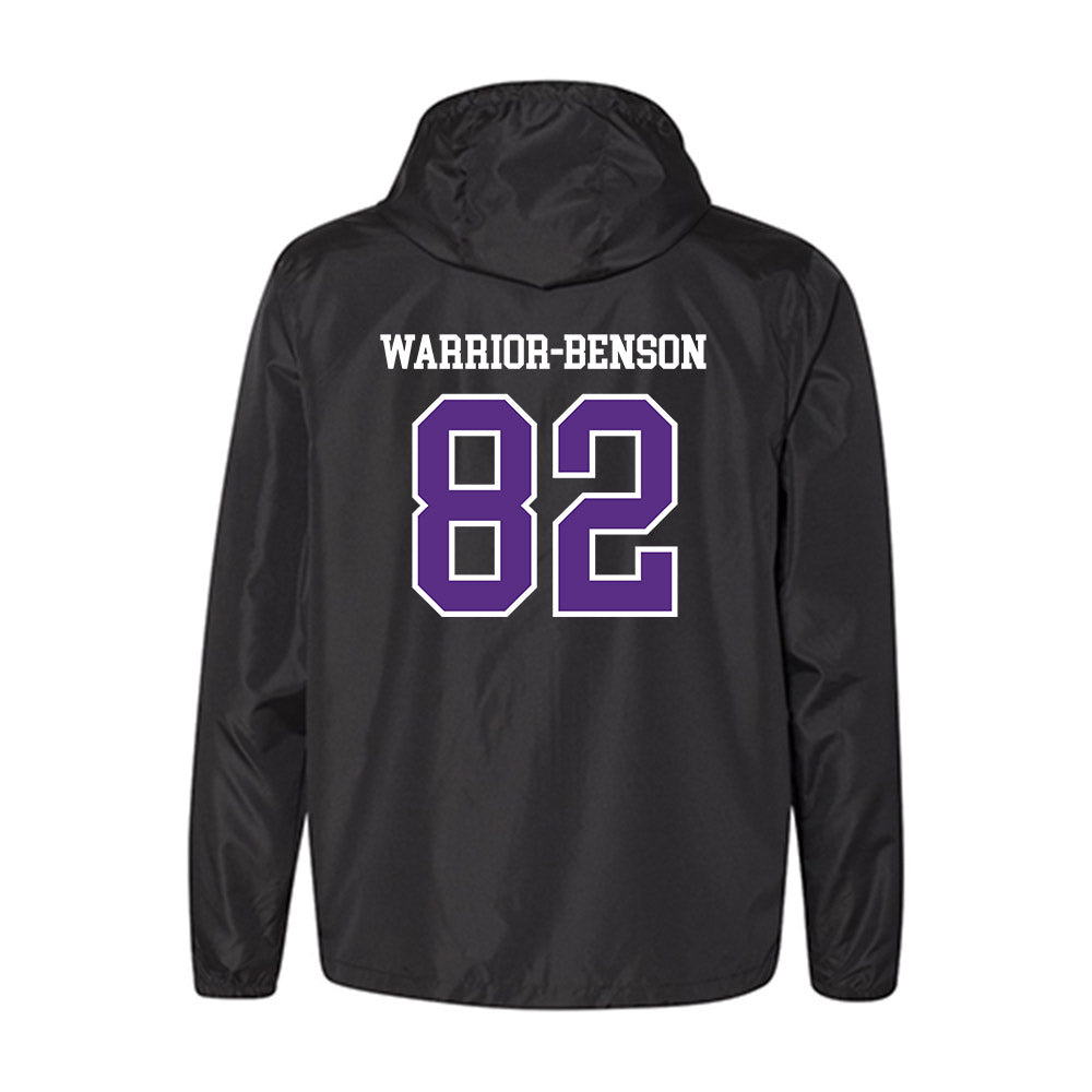 Central Arkansas - NCAA Football : Josiah Warrior-Benson - Windbreaker-1