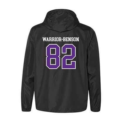 Central Arkansas - NCAA Football : Josiah Warrior-Benson - Windbreaker-1