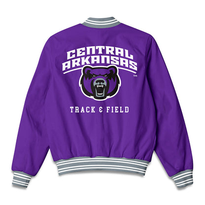 Central Arkansas - NCAA Women's Track & Field : Symone Quiles - Bomber Jacket-1