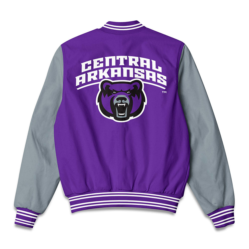 Central Arkansas - NCAA Softball : Emory Bowlin - Bomber Jacket-1