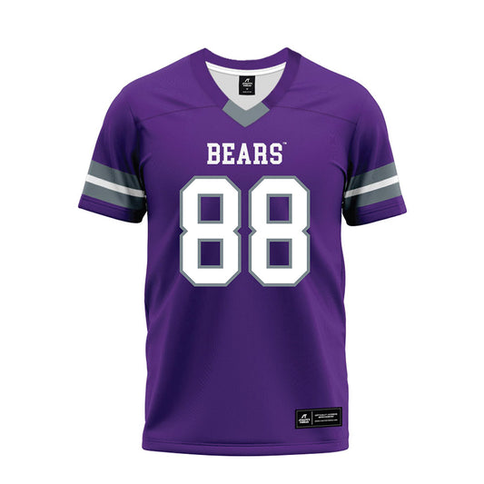 Central Arkansas - NCAA Football : Camron Massey - Purple Premium Football Jersey-0