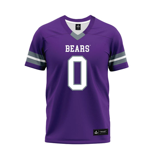 Central Arkansas - NCAA Football : Dallas Davis - Purple Premium Football Jersey-0