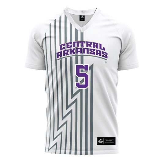 Central Arkansas - NCAA Women's Soccer : Caroline Billings - White Soccer Jersey-0