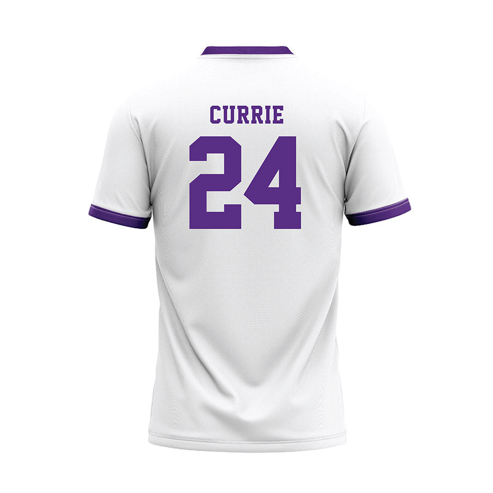 Central Arkansas - NCAA Softball : Sarah Currie - White Baseball Jersey-1