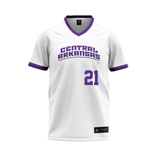 Central Arkansas - NCAA Softball : Grace Molitor - White Baseball Jersey-0