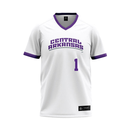 Central Arkansas - NCAA Softball : Jade Carnahan - White Baseball Jersey-0
