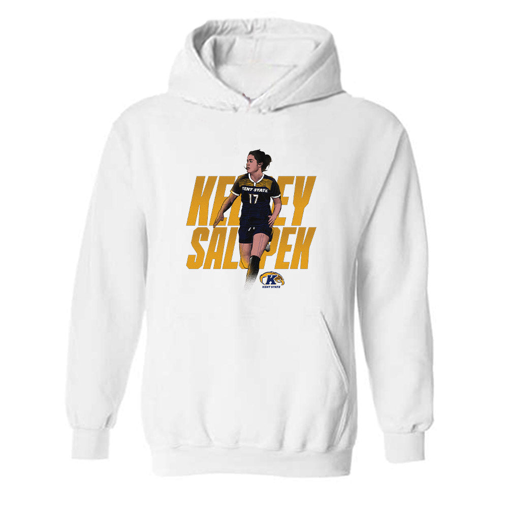 Kent State - NCAA Women's Soccer : Kelsey Salopek - Hooded Sweatshirt-0