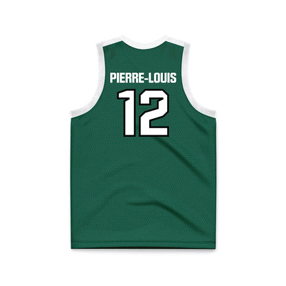 Cleveland State - NCAA Men's Basketball : Holden Pierre-Louis - Green Basketball Jersey-1