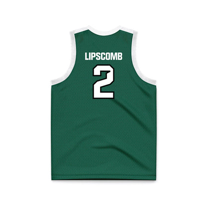 Cleveland State - NCAA Men's Basketball : Jaidon Lipscomb - Green Basketball Jersey-1