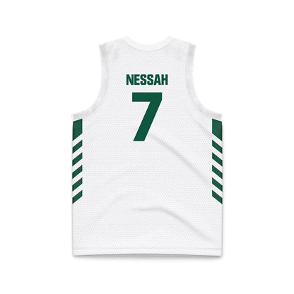 Cleveland State - NCAA Men's Basketball : Dayan Nessah - White Basketball Jersey-1