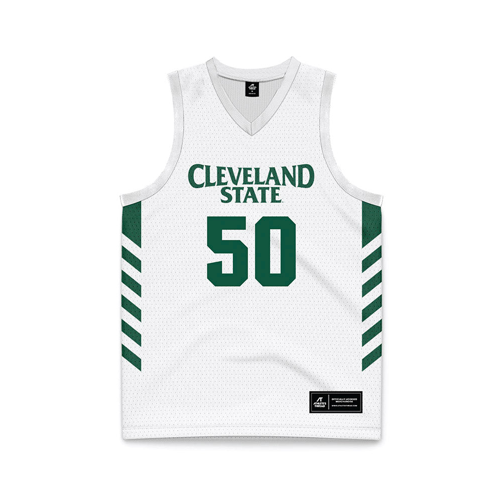 Cleveland State - NCAA Men's Basketball : Kevo St.Hilaire - White Basketball Jersey-0