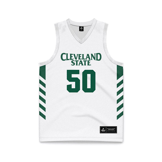 Cleveland State - NCAA Men's Basketball : Kevo St.Hilaire - White Basketball Jersey-0