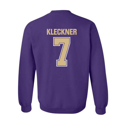 Washington - NCAA Women's Volleyball : Kylie Kleckner - Classic Shersey Crewneck Sweatshirt-1