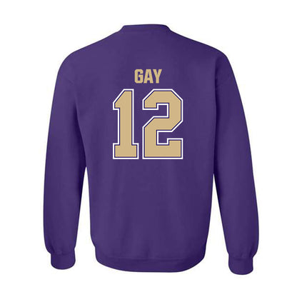 Washington - NCAA Men's Soccer : Carter Gay - Classic Shersey Crewneck Sweatshirt-1